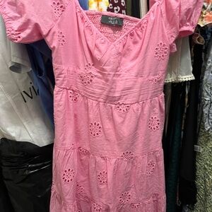 Primark Pink Floral Mini Dress